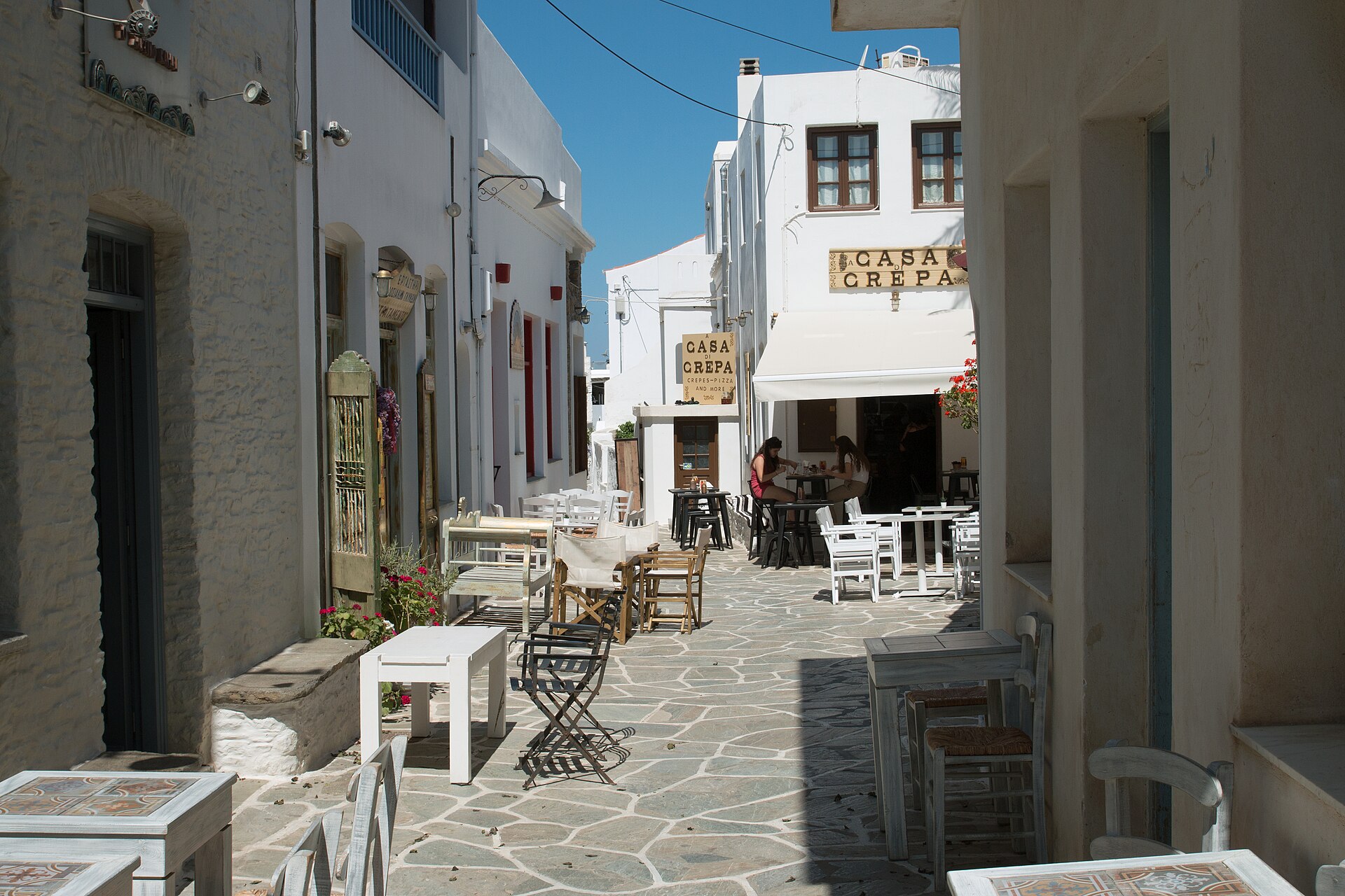 Chora (Messaria), Kythnos : La capitale silencieuse