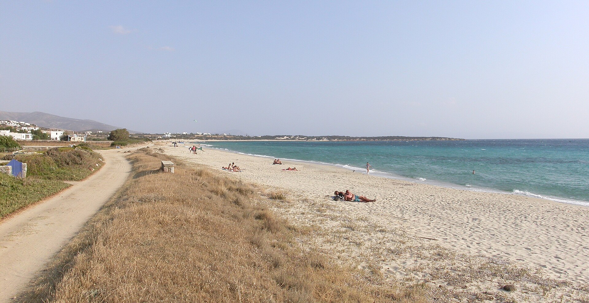 Plage de Kastraki, Naxos : Isolée et sauvage