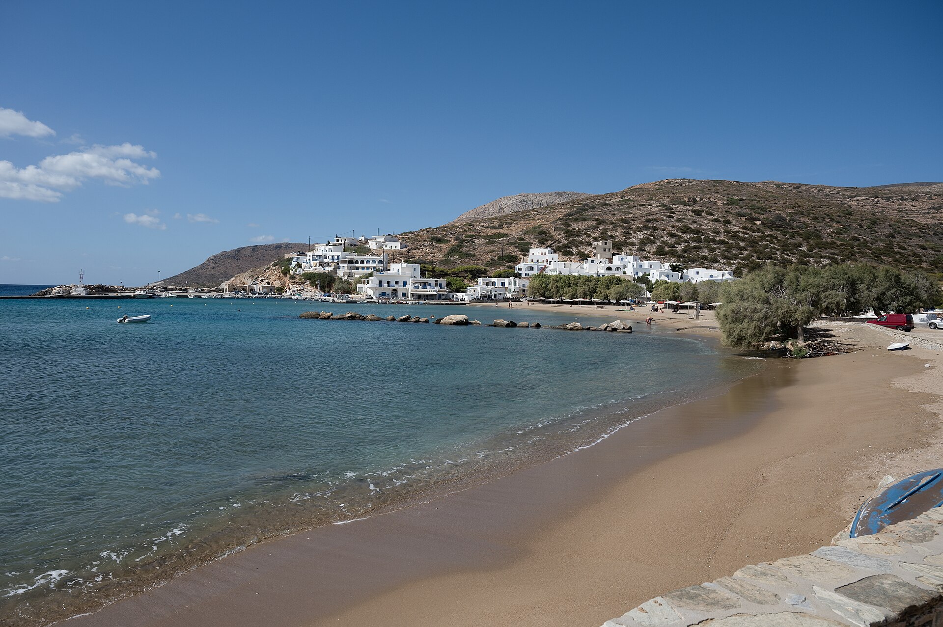 Alopronia, Sikinos: The Seaside Gateway